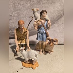 Lenox renaissance nativity 1991 set the shepherds